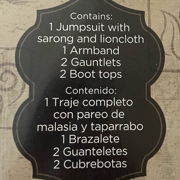 NWT The Legends of Korra costume size L(10/12) - Picture 3 of 5